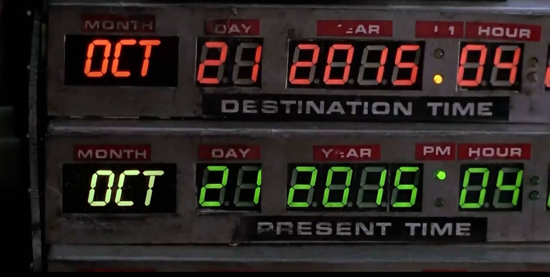 Marty McFly Arrival Party